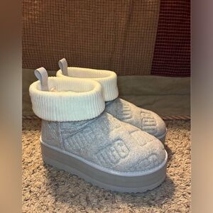 Classic Mini Platform Felted UGGs